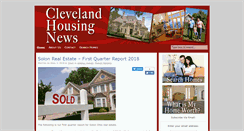 Desktop Screenshot of clevelandhousingnews.com